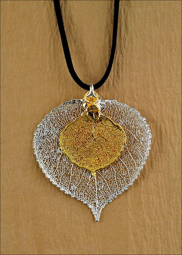 Double Silver Aspen Necklace - Moose Mountain Trading Co.