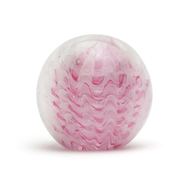 Glass Pink Glow Feather - Moose Mountain Trading Co.
