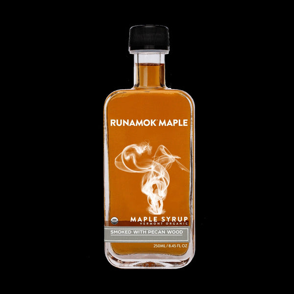 Smoked Pecan Wood Maple Syrup - Moose Mountain Trading Co.