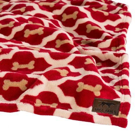 Red Bone Blanket 20x30