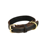 Leather Collar SM 9-14" - Moose Mountain Trading Co.