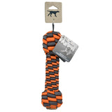 Orange & Charcoal Braided Bone 7" - Moose Mountain Trading Co.