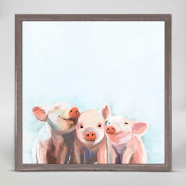Three Little Piggies Art - Moose Mountain Trading Co.