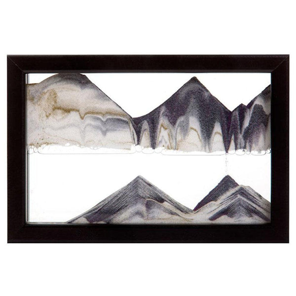 Horizon Black Moving Sand Art - Moose Mountain Trading Co.