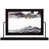 Window Black Moving Sand Art - Moose Mountain Trading Co.