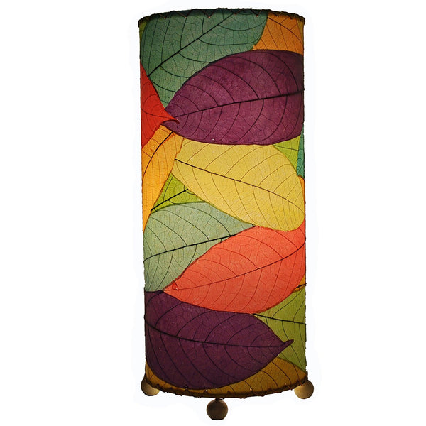 Cocoa Leaf Cylinder Multi Lamp - Moose Mountain Trading Co.