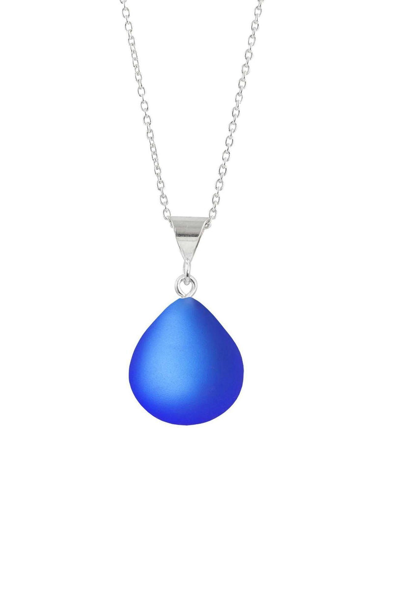 Blue Frosted X-Small Pendant