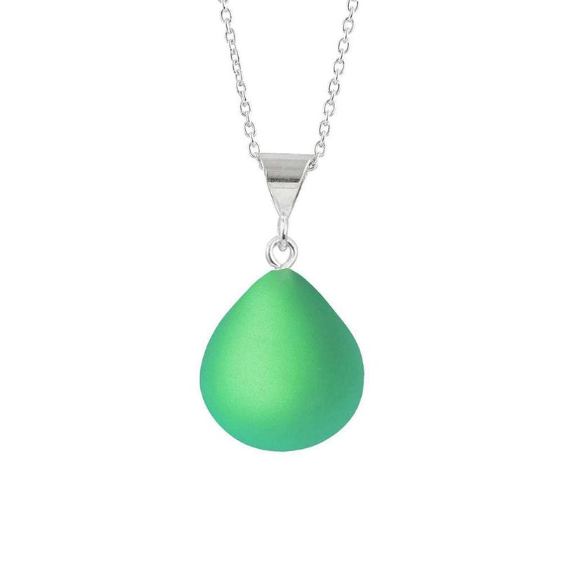 Green Frosted X-Small Pendant