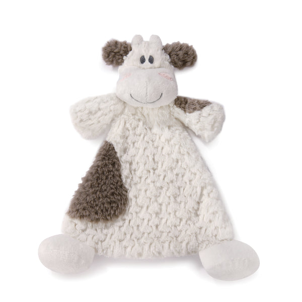 Moozer Cow Rattle Blankie - Moose Mountain Trading Co.
