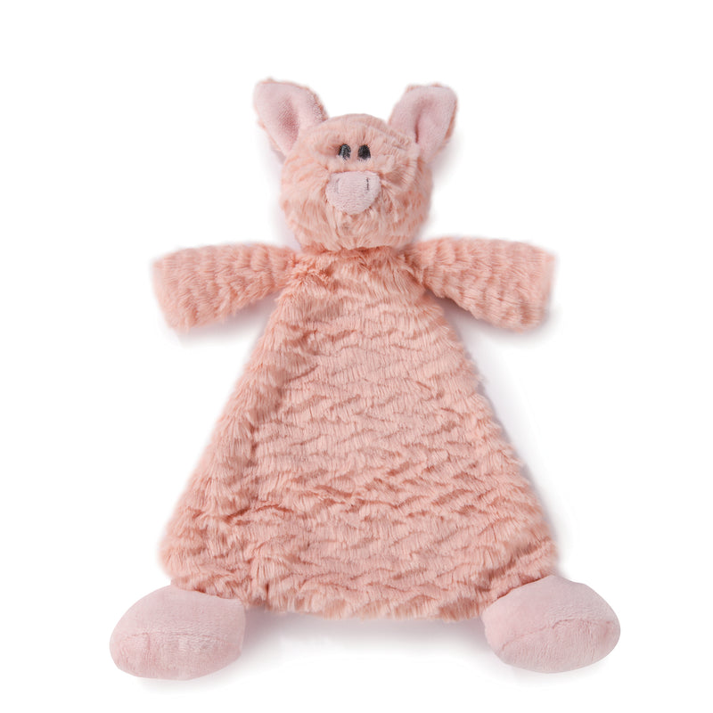 Pudder Pig Rattle Blankie - Moose Mountain Trading Co.