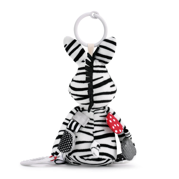 Activity Teether Buddy Zebra - Moose Mountain Trading Co.