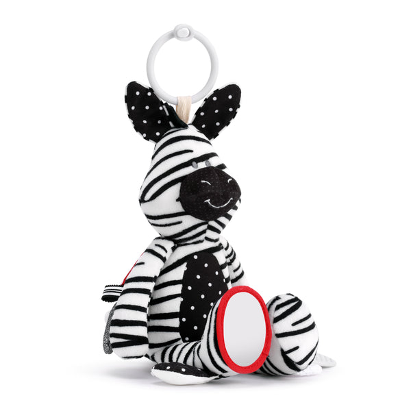 Activity Teether Buddy Zebra - Moose Mountain Trading Co.