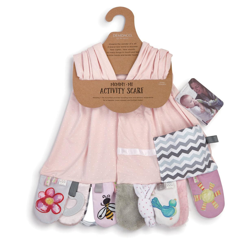 Mommy Activity Scarf Pink - Moose Mountain Trading Co.
