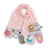 Mommy Activity Scarf Pink