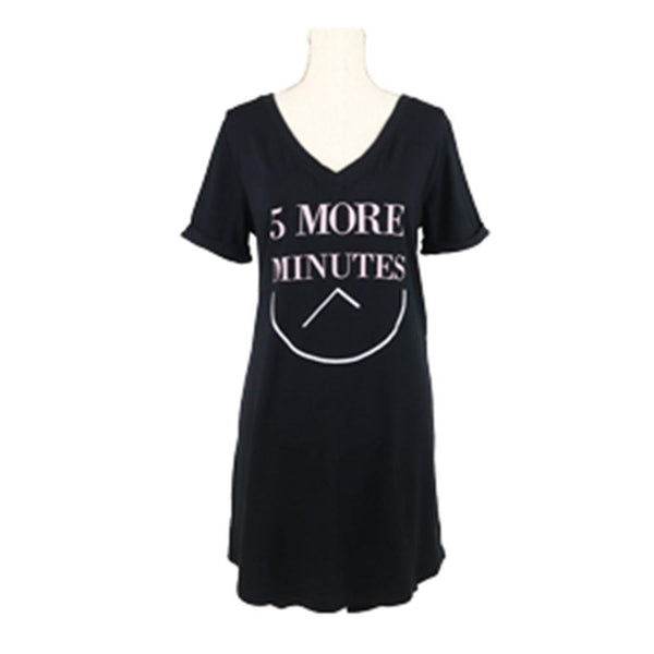 5 More Min Sleep Shirt - Moose Mountain Trading Co.
