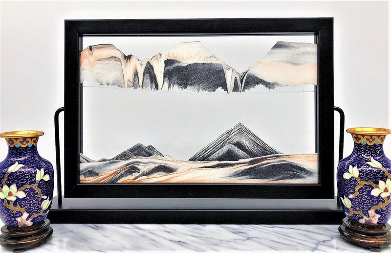 Landscape Black Sand Art - Moose Mountain Trading Co.