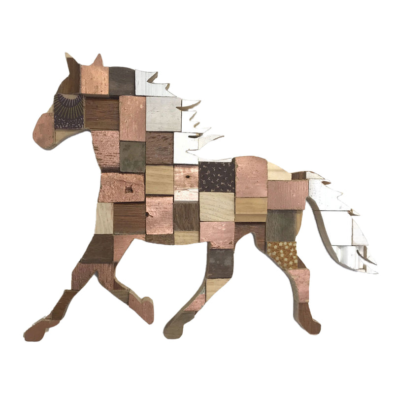 Horse Brown/Copper/White