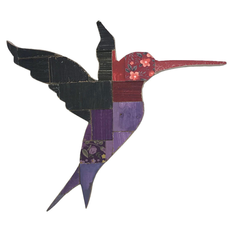 Hummingbird Red/Black/Purple