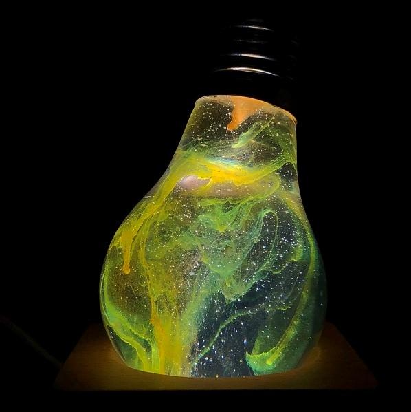 Galaxy Resin LED Light