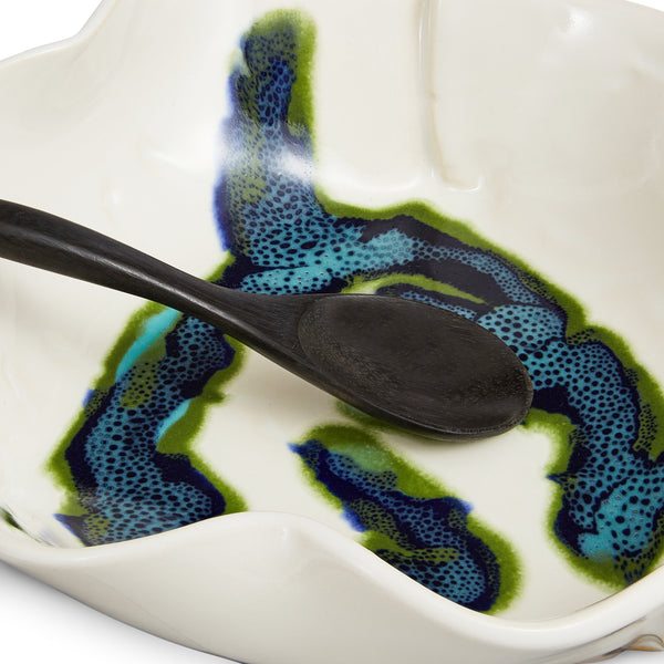 Brie Dish with Spoon Northern Light