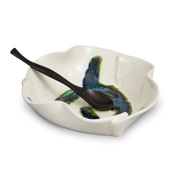 Brie Dish with Spoon Northern Light