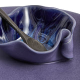 Small Dip Set with Spoon Blue