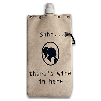 Shhh... WIne Canteen 25oz