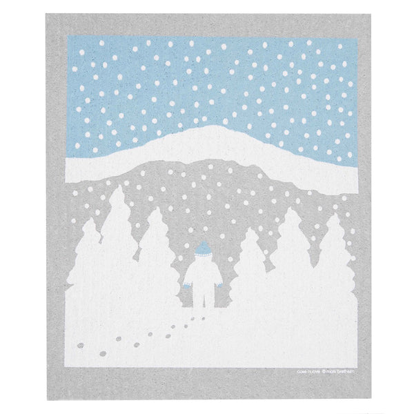Dishcloth Snow Mountain