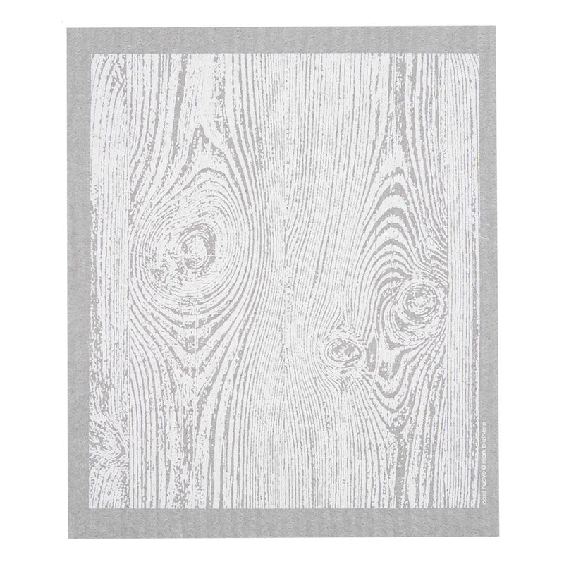 Dishcloth Woodgrain White