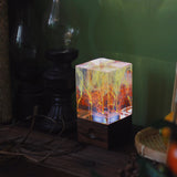 Solar Resin Art Lamp