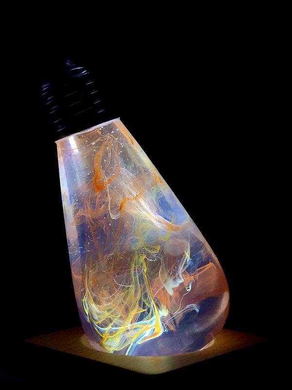 Nebula Resin LED Light