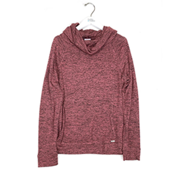 Clay Heathered Top