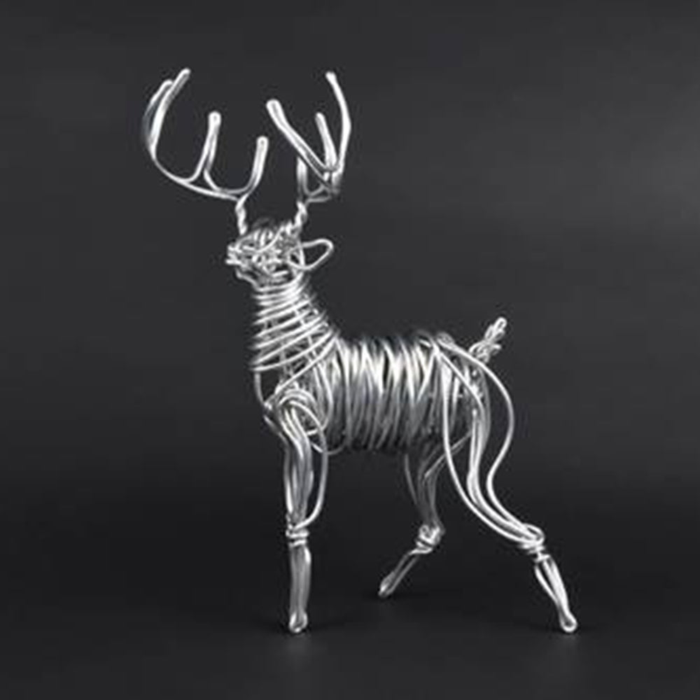 Small Stag Wire Sculpture – Moose Mountain Trading Co.