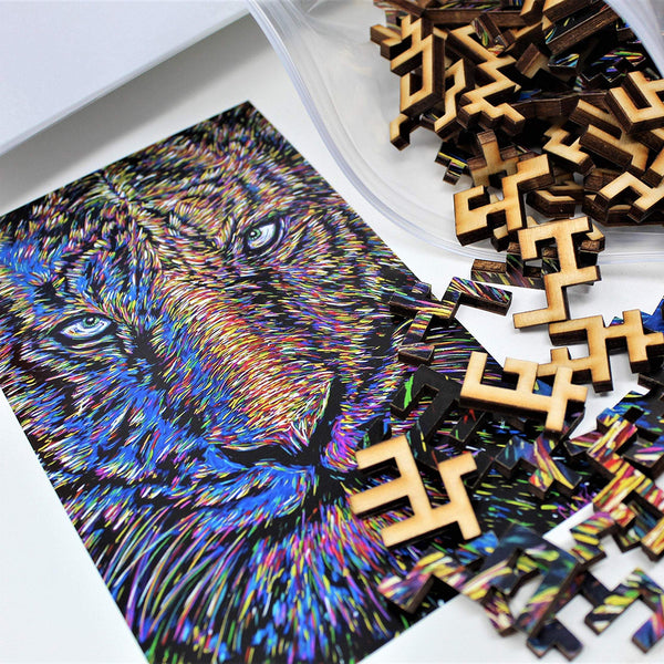 Eye of the Tiger Jigsaw Puzzle