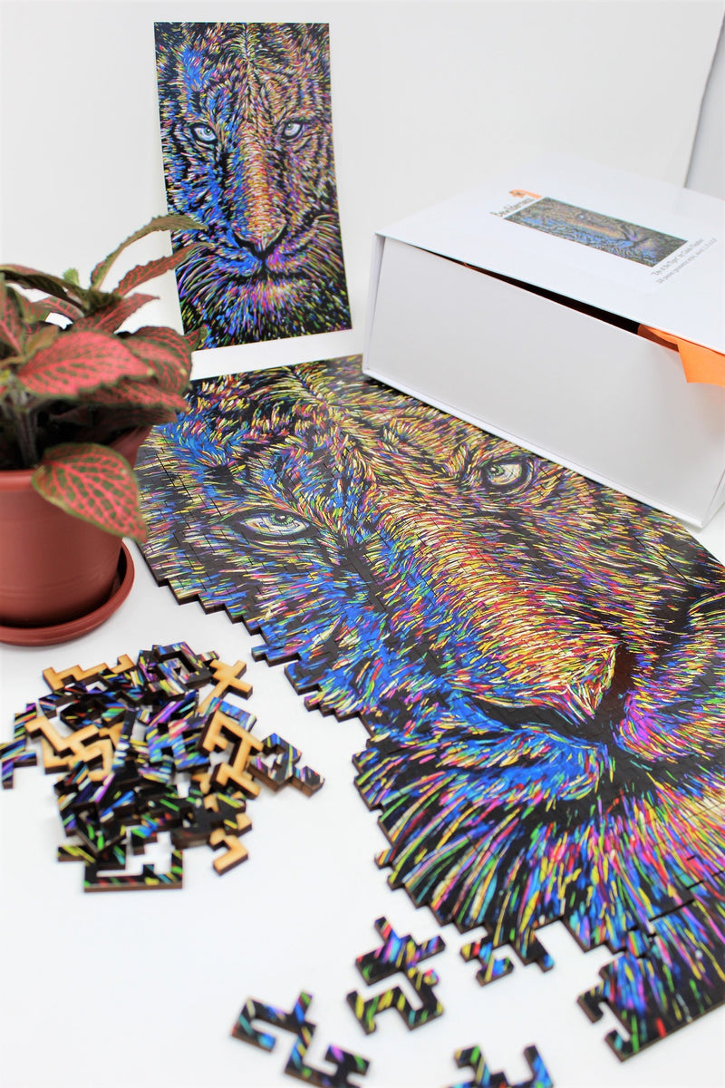 Eye of the Tiger Jigsaw Puzzle