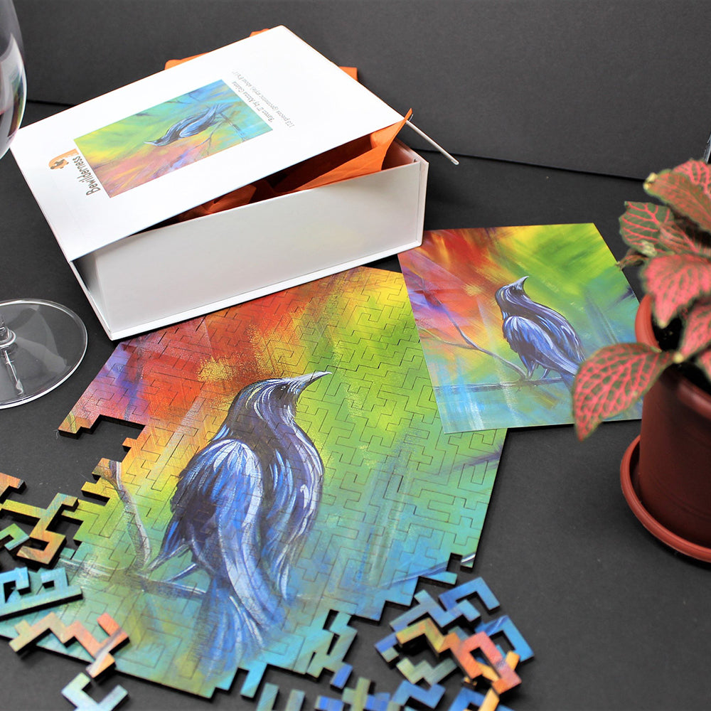 Raven II 173 Jigsaw Puzzle – Moose Mountain Trading Co.