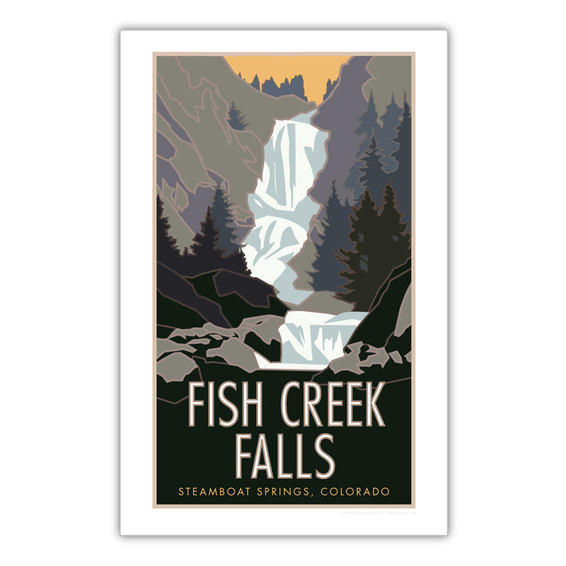 Fish Creek Falls Poster