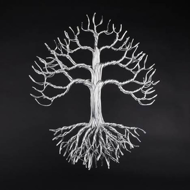 Small Wall Tree Wire Sculpture