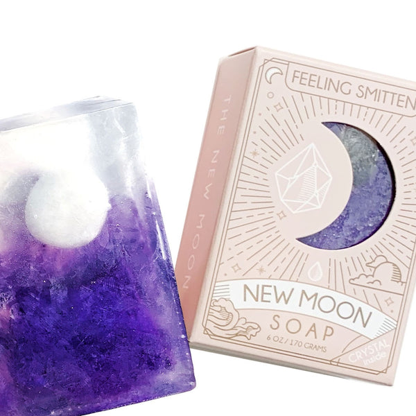 White Agate Moon Soap