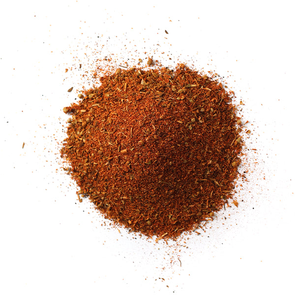 Closeup of spices in Black Magic Cajun blackening blend