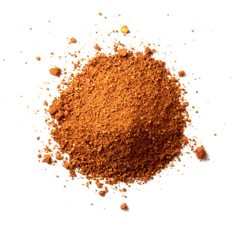 Closeup of spices in Imperial coffee stout rub