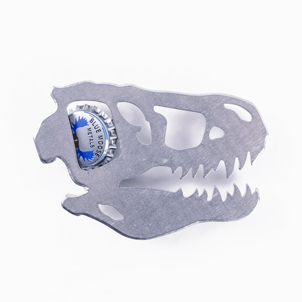 T-Rex Bottle Opener Silver