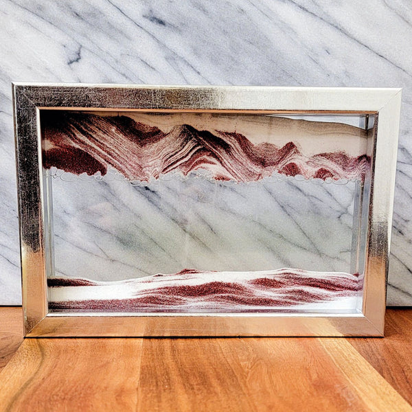 Silver Star Horizon Moving Sand Art
