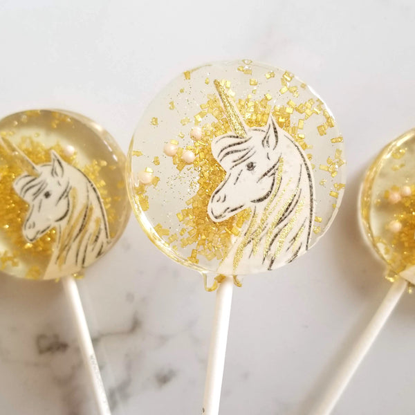 Strawberry Unicorn Lollipop