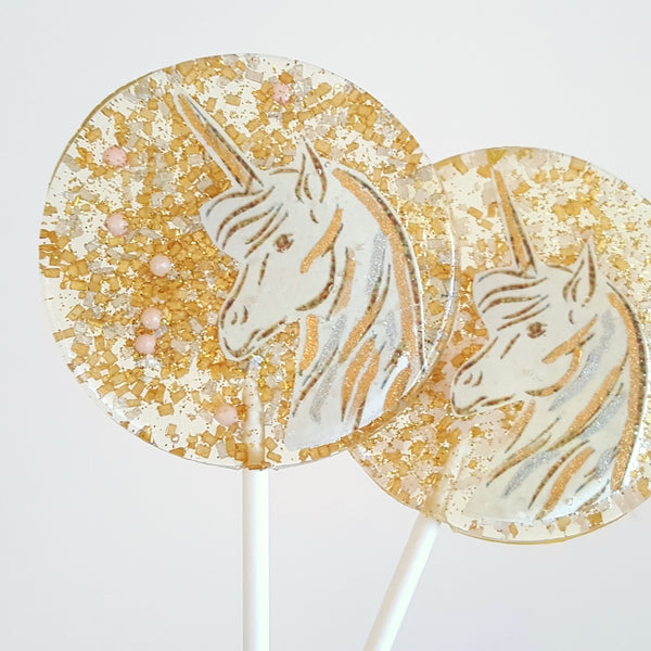 Strawberry Unicorn Lollipop